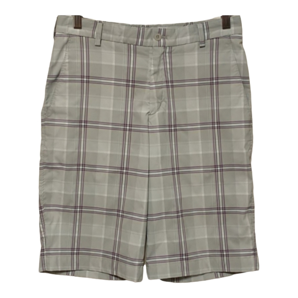 Nike Golf Men's Dry-Fit Plaid Shorts Size 30 M